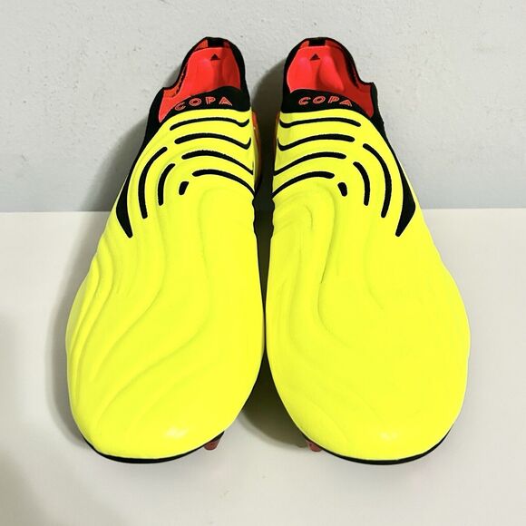 Adidas Copa Sense+ SG “Game Data Pack” Men’s Size 11 Solar Yellow Soccer Cleats - Picture 3 of 9